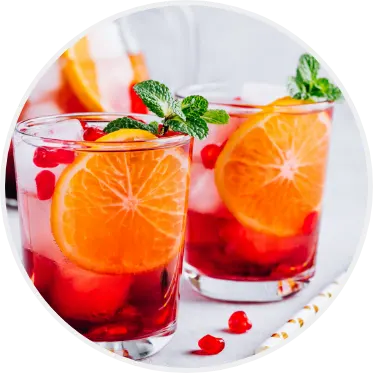 Punch με ρόδι